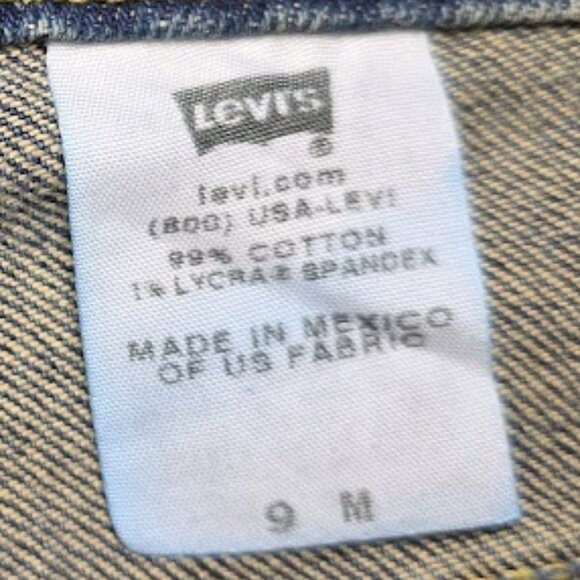 Levi's Women's 513 Low Slouch Boot Cut Jeans 9M - Picture 14 of 15